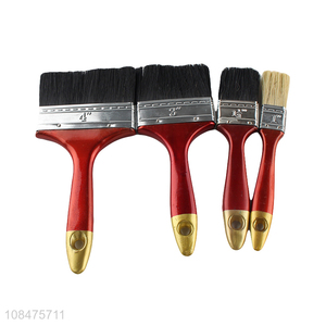 China market home paint brush wooden handle brush