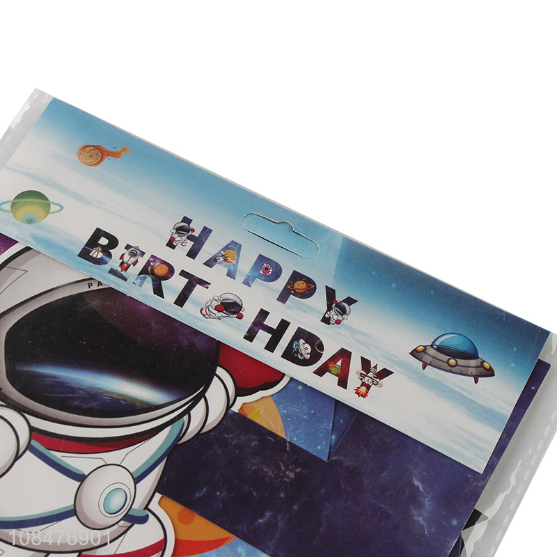 Best seller cartoon card paper banner for birthday party