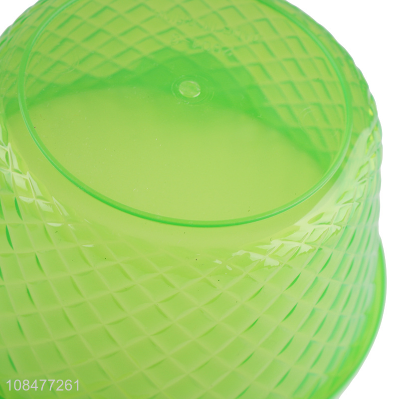 Good selling plastic transparent food bowl with lids wholesale