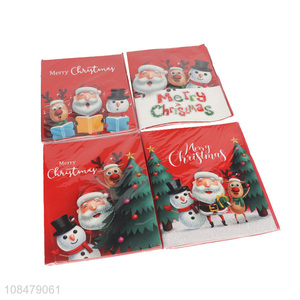 High quality custom musical Christmas greeting cards with envelope