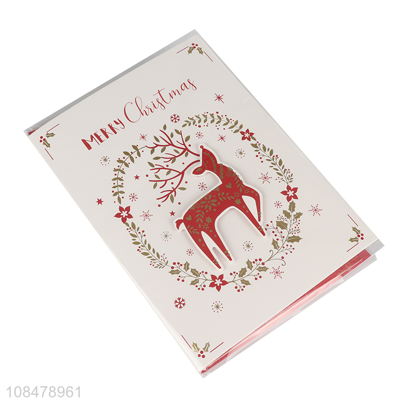 High quality musical holiday festive greeting cards for Christmas