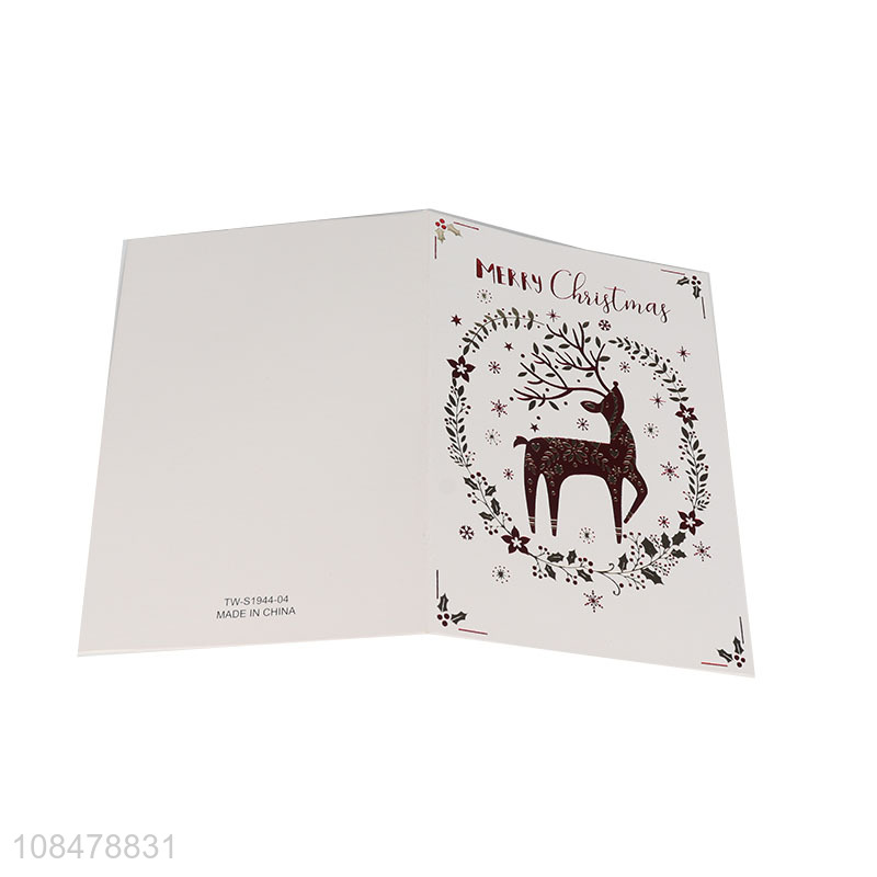 Hot selling custom Christmas greeting cards festival cards