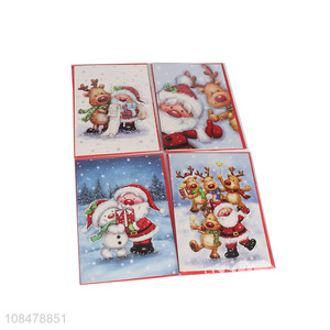 Factory supply Christmas greeting cards holiday gift cards