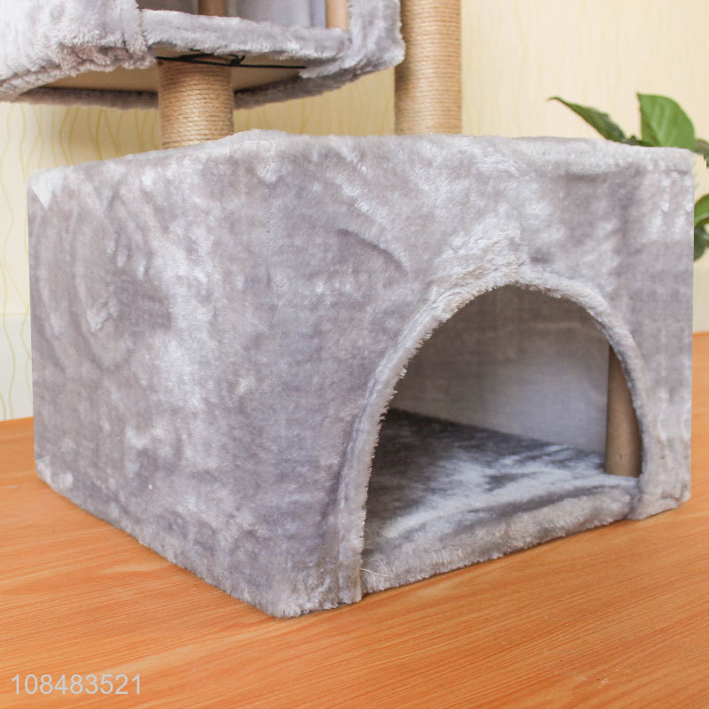 Factory wholesale double layer cat nest cat climbing rack