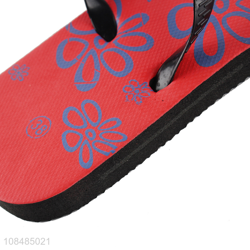 Hot products soft bottom non-slip slippers fashion flip flops