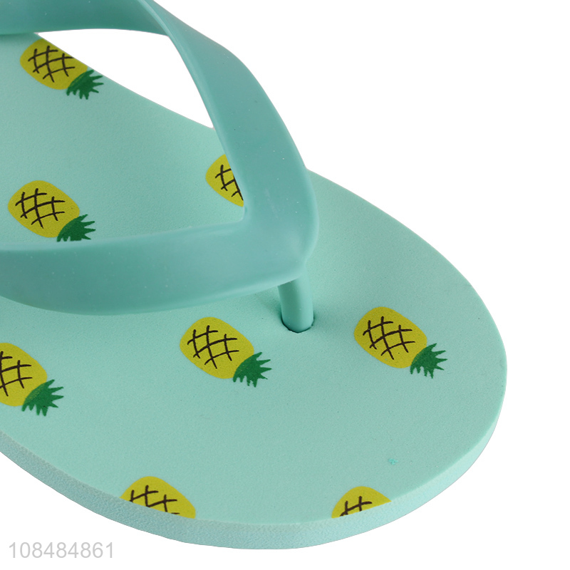 Hot selling printed flip flops home sandals with best quality