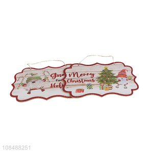 High quality christmas hanging plate festival party decorations