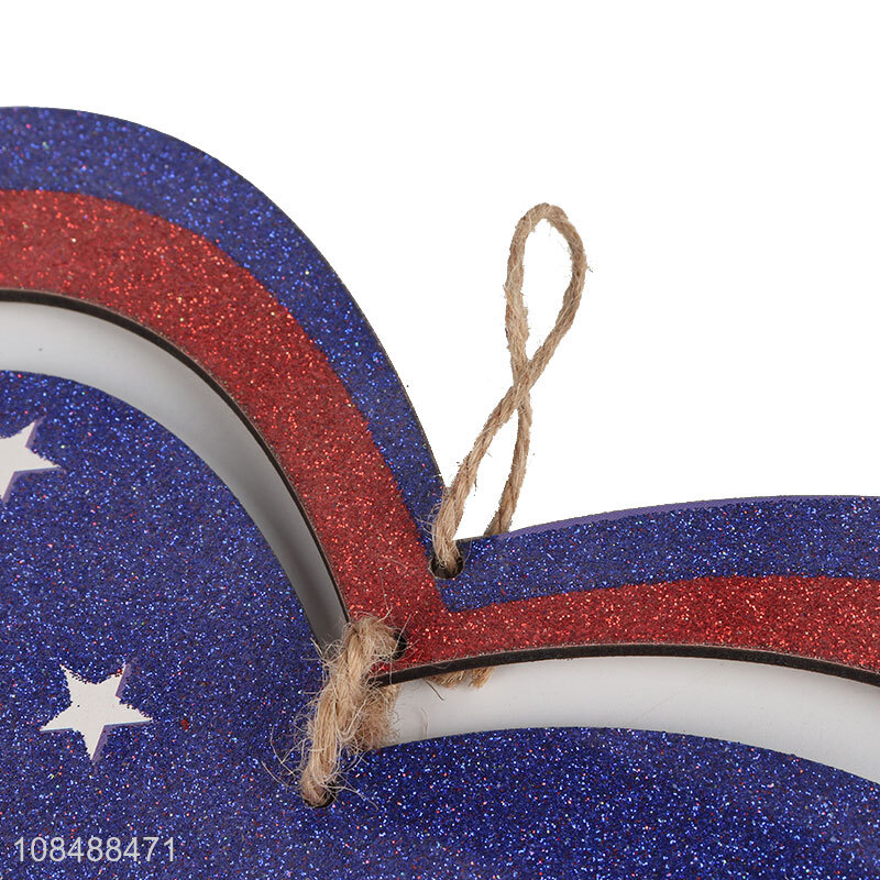 Low price wholesale heart-shaped decorative hanging board