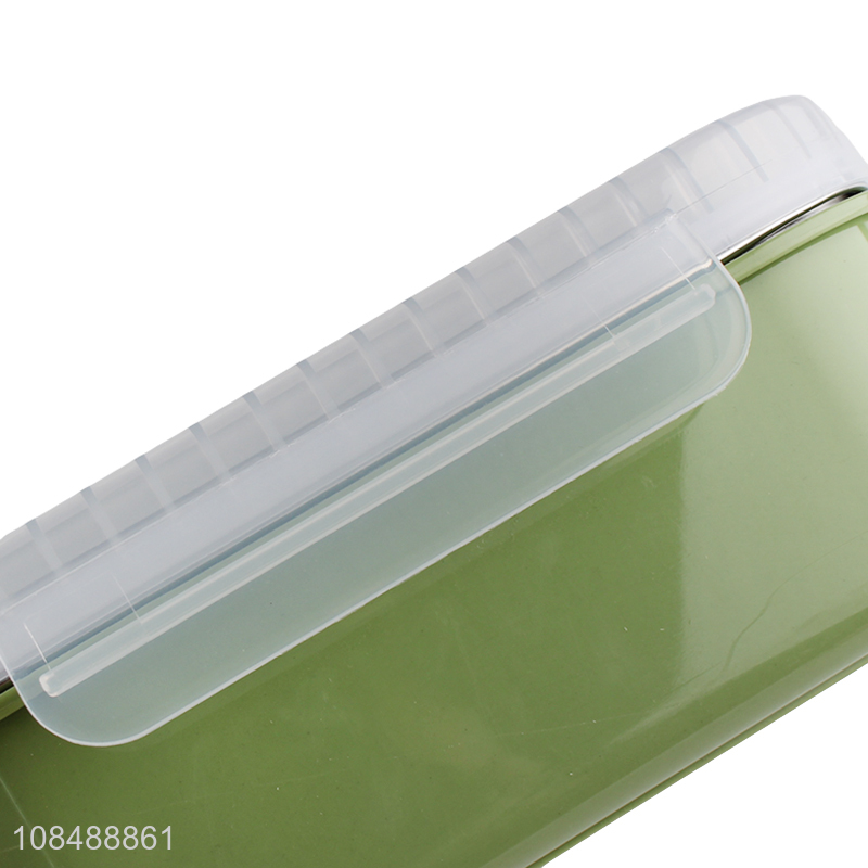 China wholesale stainless steel 3compartment lunch box for kids