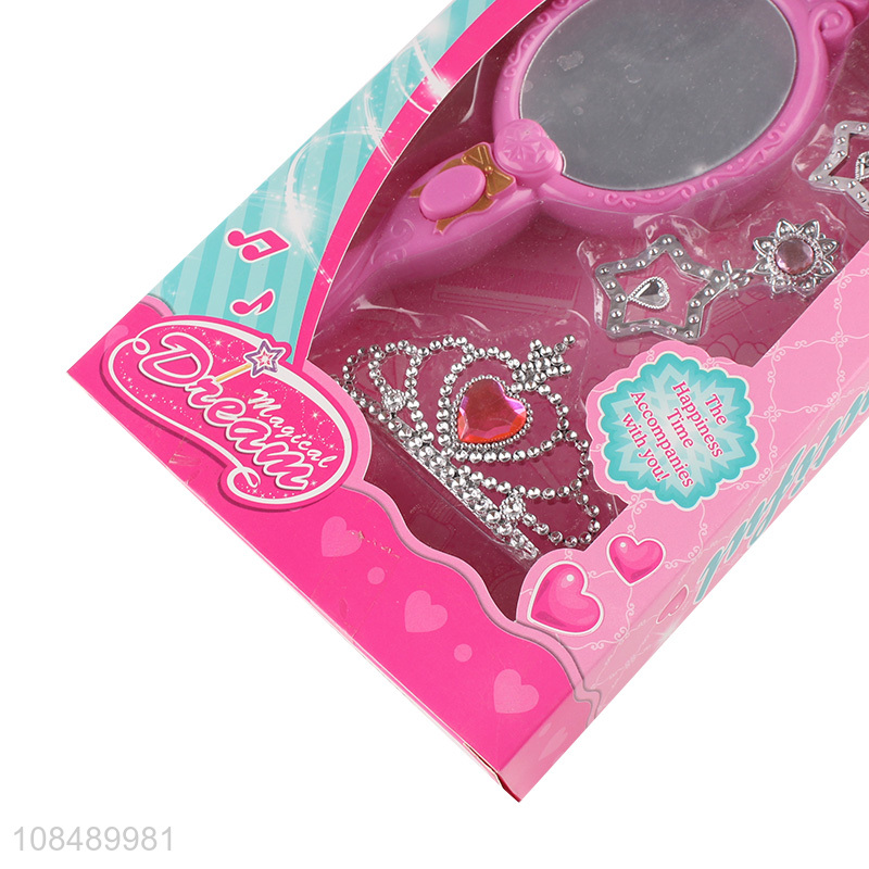 Wholesale price girls kids electric magic flash mirror