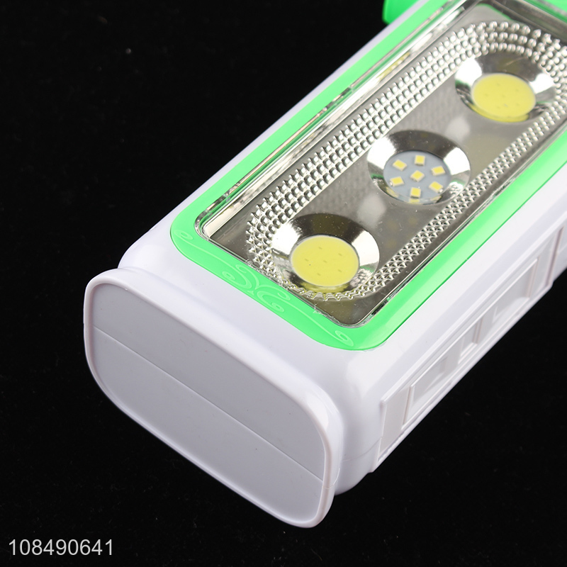 Factory supply portable battery operated multi-function led emergency lamp