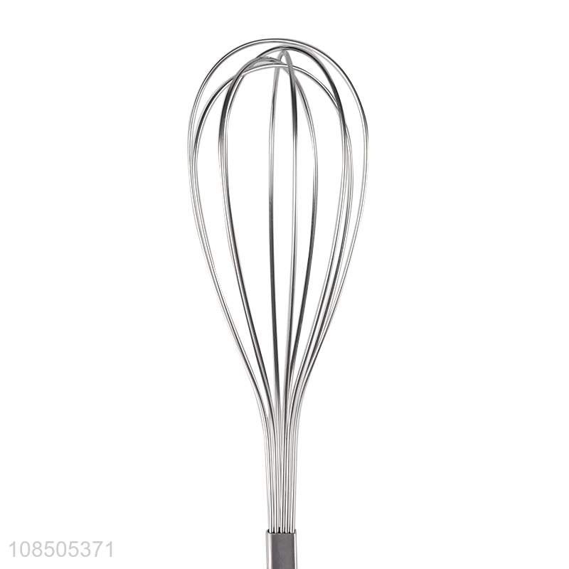 Wholesale manual stainless steel egg whisk egg beater mixer