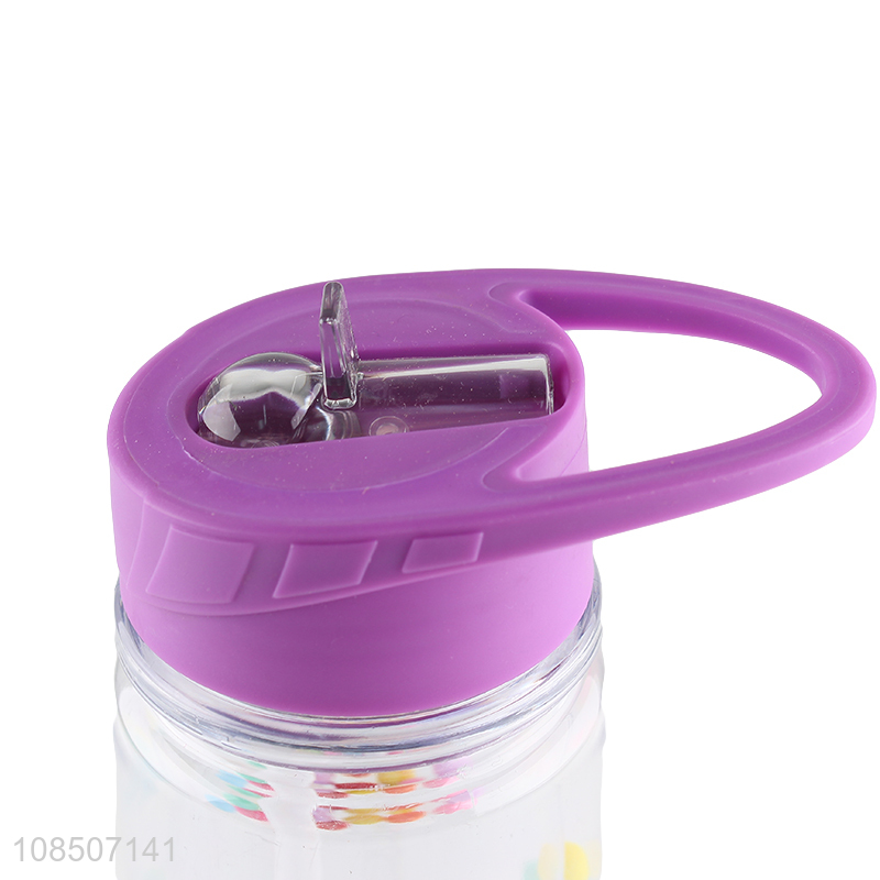 Low price portable plastic 550ml water bottle for sale