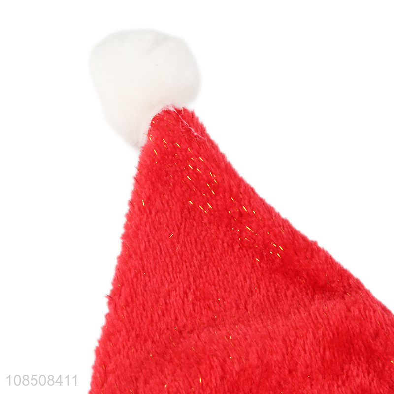 High quality thickened fluffy Christmas hat Santa hat