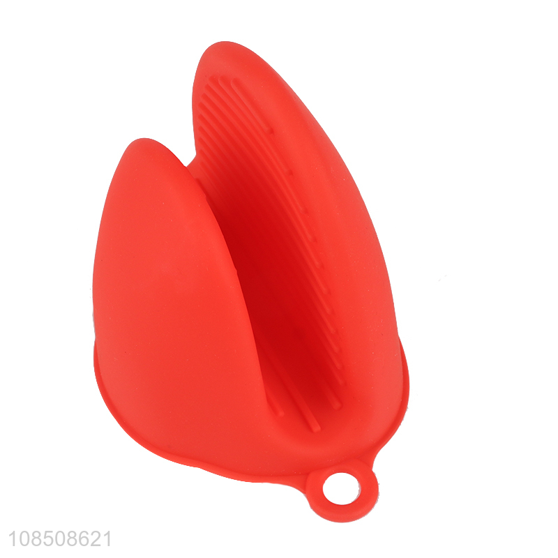 Good quality mini heat insulation silicone oven mitts potholder