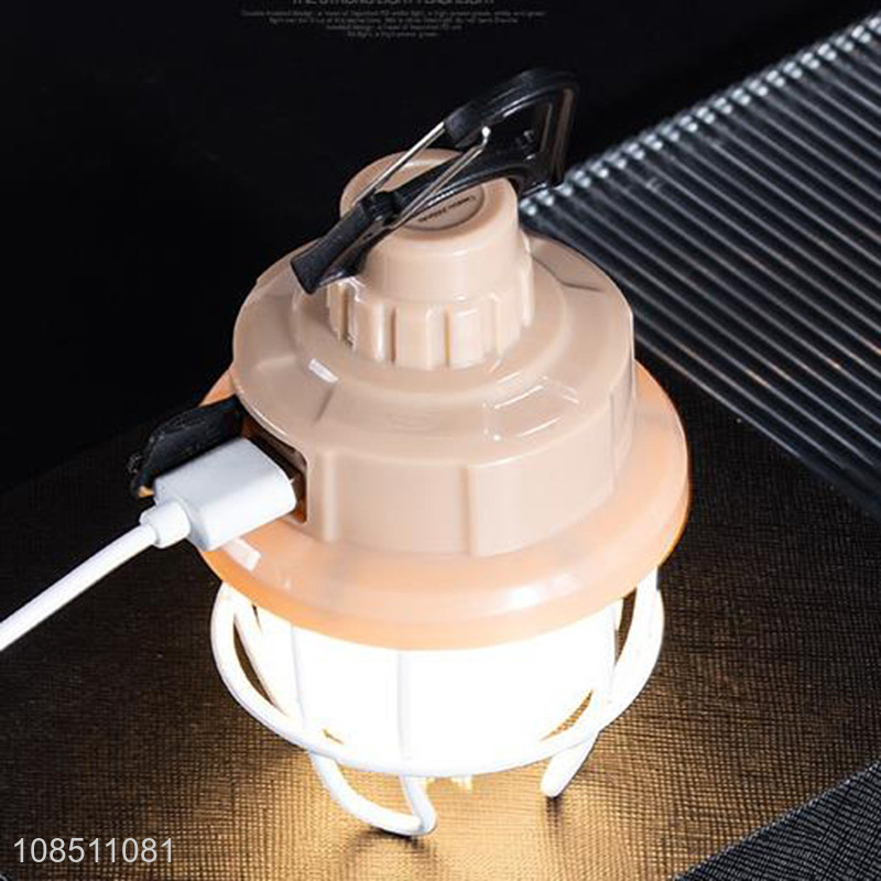 Factory supply rechargeable power bank camping led lantern