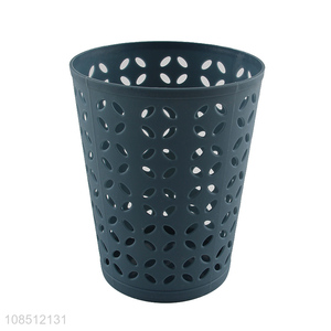 Best price plastic tabletop storage basket trash can for sale