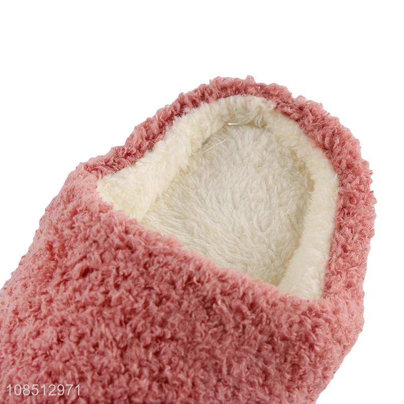 Factory direct sale women winter slippers indoor slippers house slides