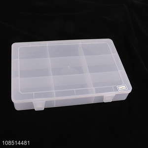 Wholesale 9 girds plastic electronic parts box fishing tackle box