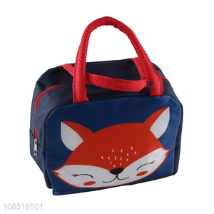 Online wholesale school cartoon thermal cooler lunch bag for children