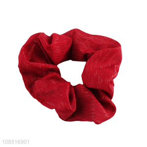 Yiwu market women hair scrunchies ponytail holders hair bands