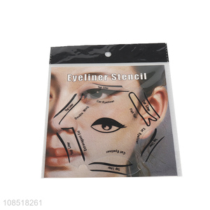 Hot selling reusable makeup cat eyeliner stencil for beginners