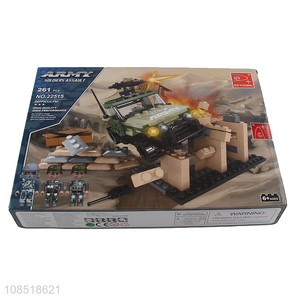 Online wholesale soldiers toys children building block toys