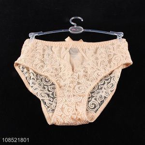 Wholesale women brief underwear sexy lace panties for summer