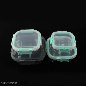 Hot selling glass food preservation box fresh box