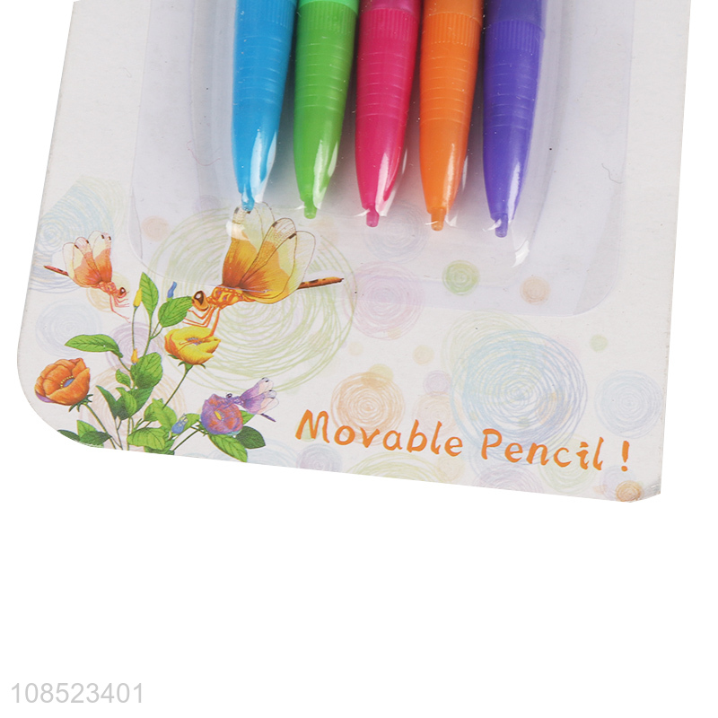 New products 5pieces reusable mechanical pencils set for school