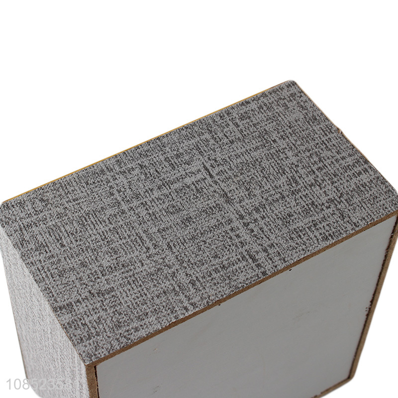 New products density board storage box for tabletop decoration