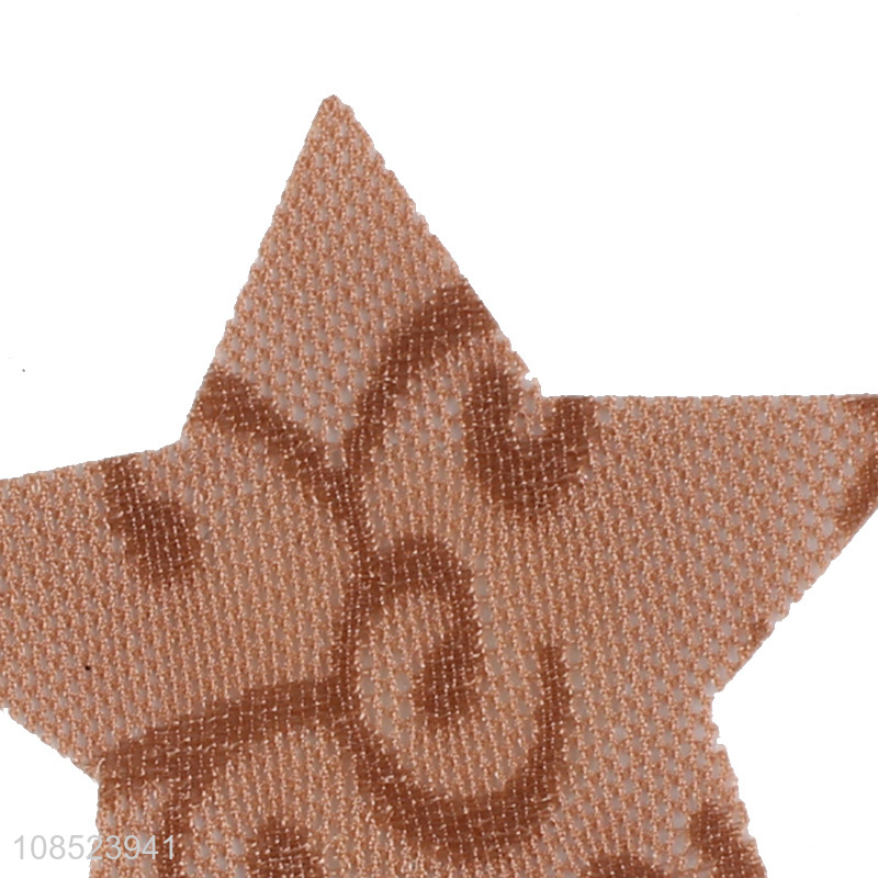 Best selling lace star shape chest sticker nipper sticker