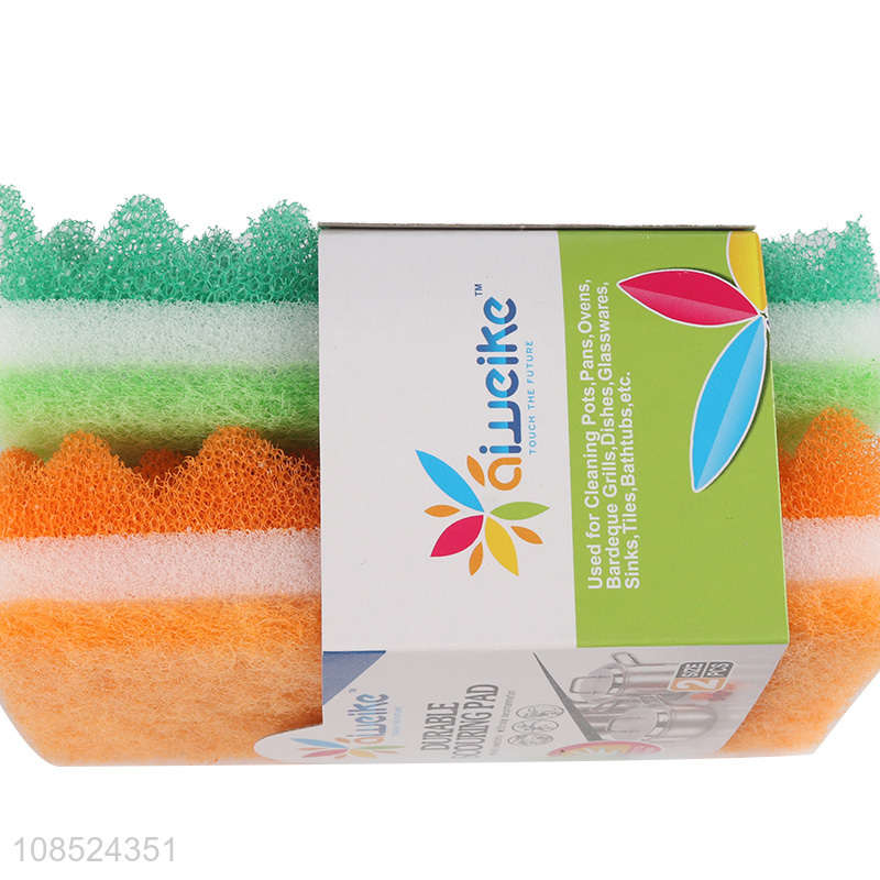 New products kitchen cleaning sponge dish scrubber wholesale