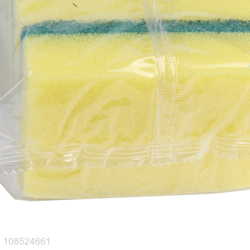 Yiwu market reusable cleaning sponge for washing dishes