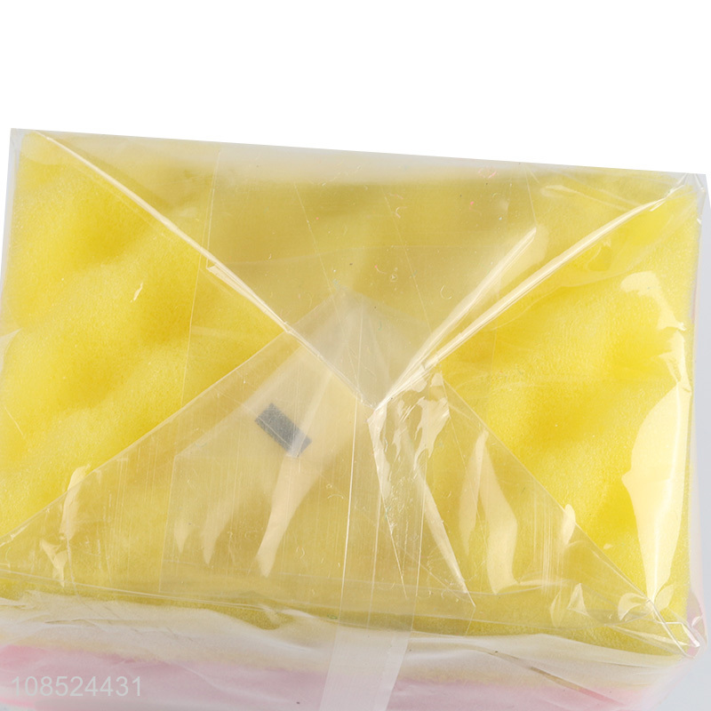 Bottom price reusable cleaning sponge for washing dishes