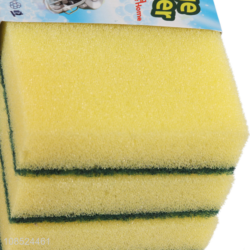 New products non-scratch cleaning sponge block for kitchen