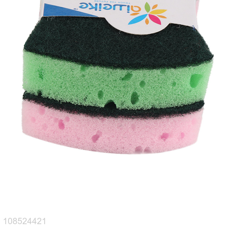 Wholesale heavy duty scrub sponges for cleaning kitchen