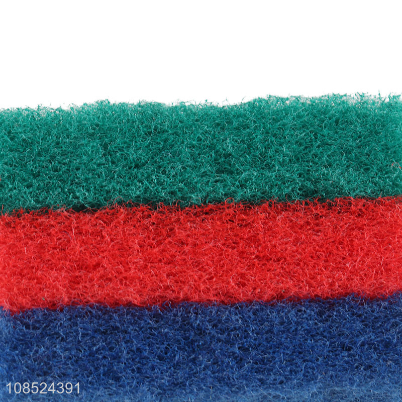 Factory supply durable non-scratch scouring pads kitchen scourers