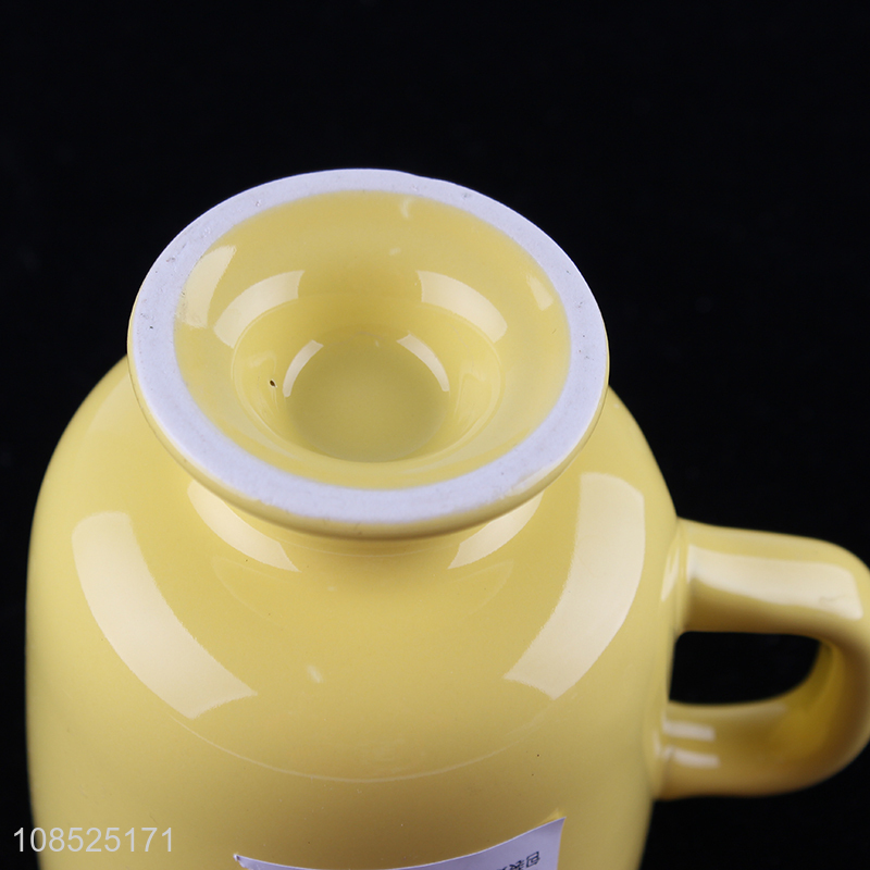 Most popular yellow household ceramic cup water cup mug