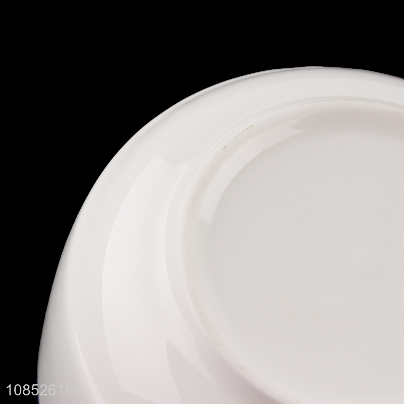 Factory supply ceramic soup bowls porcelain ramen bowls