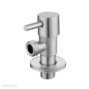Low price 304 stainless steel angle valve for bathroom