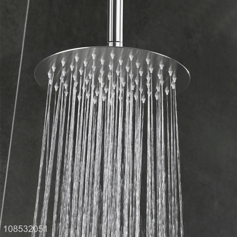 Factory wholesale stainless steel in-wall concealed shower head set