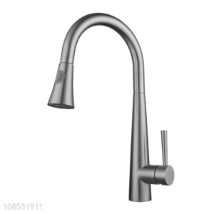 Hot items 304stainless steel pull out kitchen sink faucet