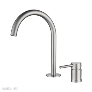 Factory price stainless steel hot cold sink mixer faucet