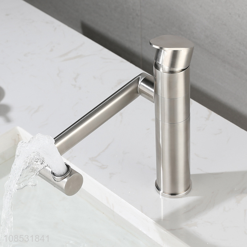 Top quality stainless steel 360rotatable sink faucet for sale