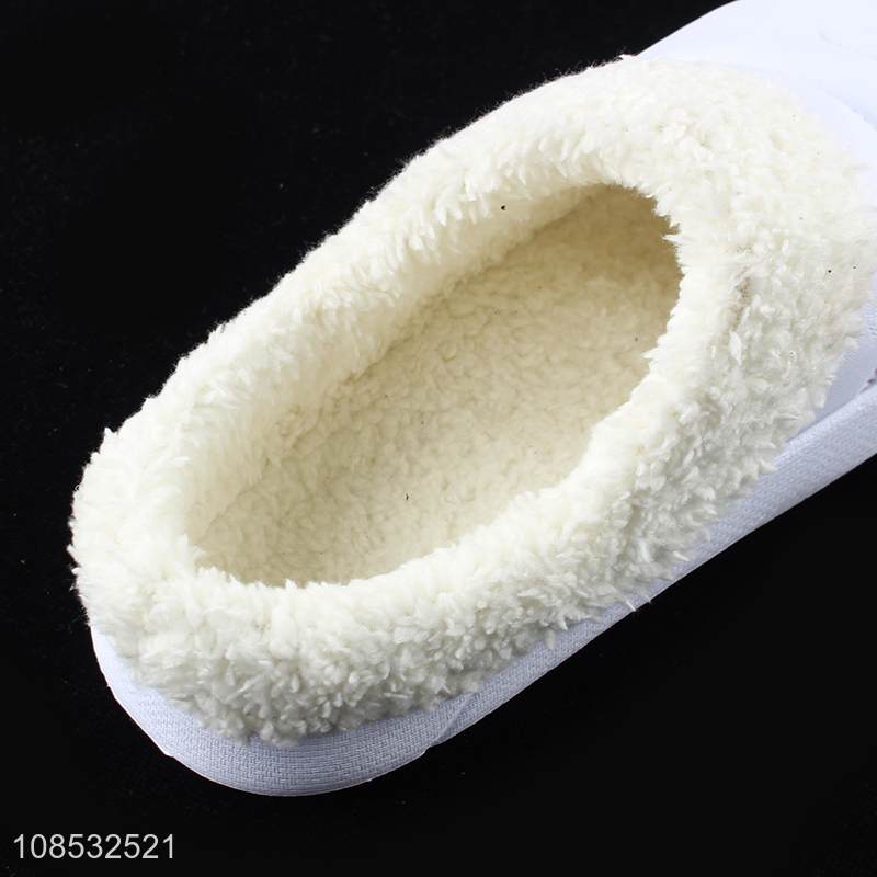 Hot selling men winter home slippers waterproof thick soled slippers