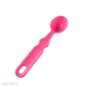 Good quality reusable plastic ice cream scoop ice cream spoon