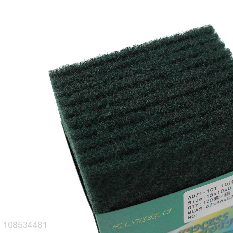 Top quality household kitchen cleaning supplies scouring pad