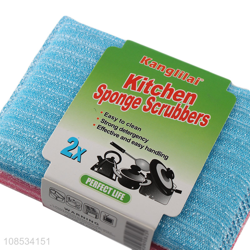 Factory wholesale kitchen cleaning kitchen sponge scrubbers