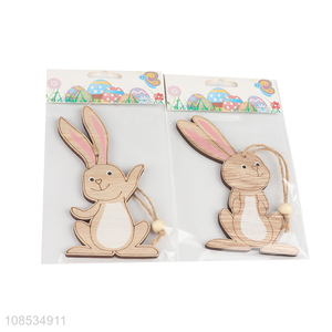 High quality Easter tree ornaments laser cut wooden ornaments